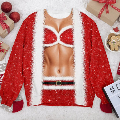 LIMITED EDITION - NEW CUSTOMIZED FUNNY CHRISTMAS UNISEX SWEATSHIRT