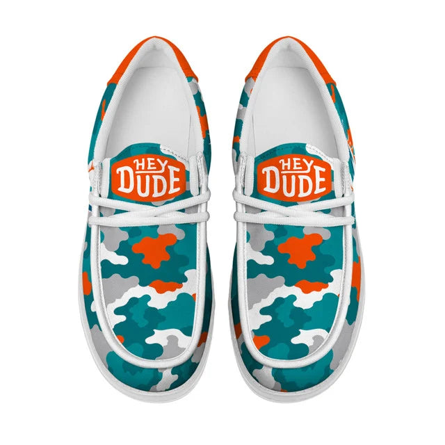[SPECIAL OFFER] NEW CUSTOMIZED NFL19 MDP MIAMI DOLPHINS LOAFER SHOES