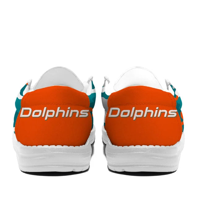 [SPECIAL OFFER] NEW CUSTOMIZED NFL19 MDP MIAMI DOLPHINS LOAFER SHOES