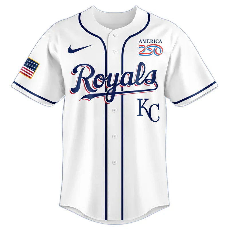 [FLASH SALE] NEW CUSTOMIZED MLB19 KCR KANSAS CITY ROYALS BASEBALL JERSEY