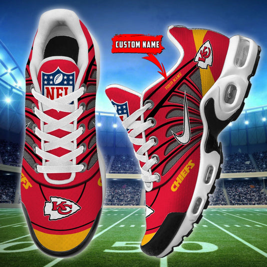 [SPECIAL OFFER] NEW CUSTOMIZED NFL01 KCC KANSAS CITY CHIEFS AIR MAX PLUS SNEAKERS