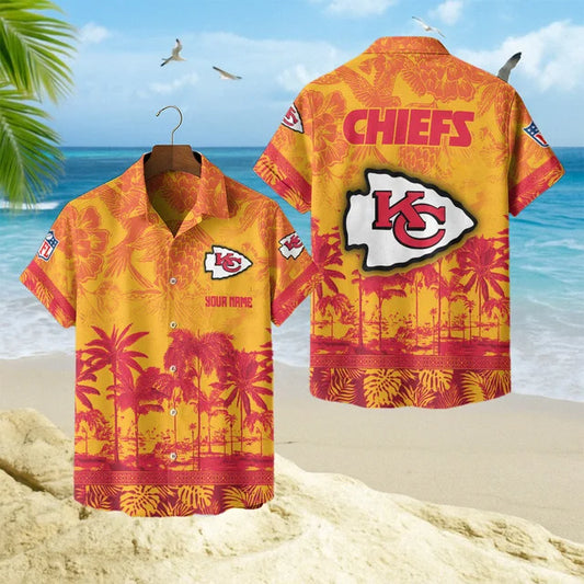 [SPECIAL OFFER] NEW CUSTOMIZED NFL01 KCC KANSAS CITY CHIEFS UNISEX HAWAIIAN SHIRT