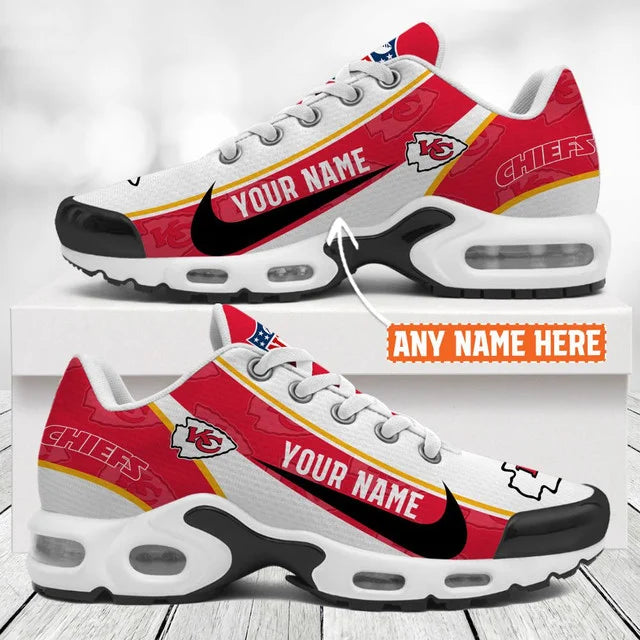 [SPECIAL OFFER] NEW CUSTOMIZED NFL01 KCC KANSAS CITY CHIEFS AIR MAX PLUS SNEAKERS