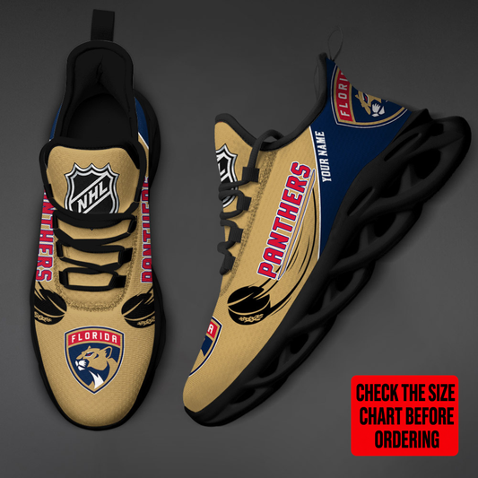 [SUPER SALE] NEW CUSTOMIZED NHL01 FPT FLORIDA PANTHERS CLUNKY SNEAKERS