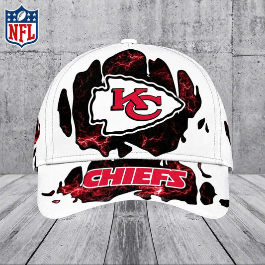 [SPECIAL OFFER] NEW CUSTOMIZED NFL01 KCC KANSAS CITY CHIEFS CLASSIC CAP