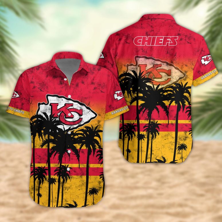 [SPECIAL OFFER] NEW CUSTOMIZED NFL01 KCC KANSAS CITY CHIEFS UNISEX HAWAIIAN SHIRT