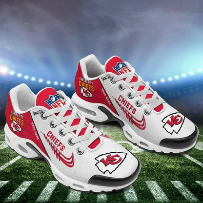 [SPECIAL OFFER] NEW CUSTOMIZED NFL01 KCC KANSAS CITY CHIEFS AIR MAX PLUS SNEAKERS