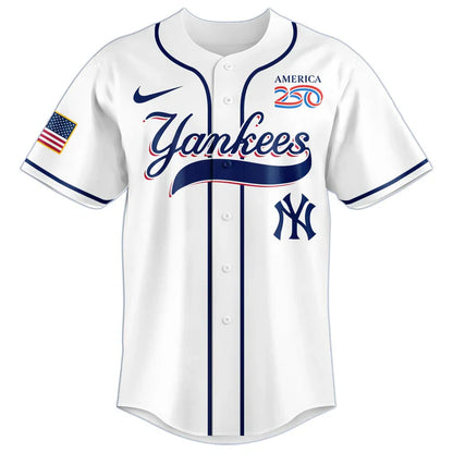 [FLASH SALE] NEW CUSTOMIZED MLB01 NYY NEW YORK YANKEES BASEBALL JERSEY