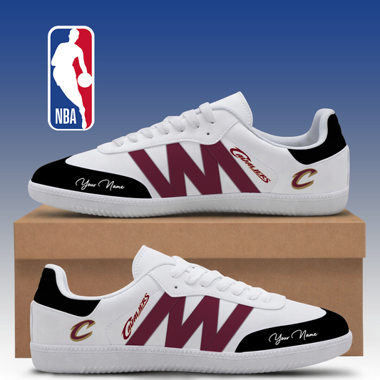 [HOT DEAL] NEW CUSTOMIZED NBA02 CCA CLEVELAND CAVALIERS CLASSIC SNEAKERS