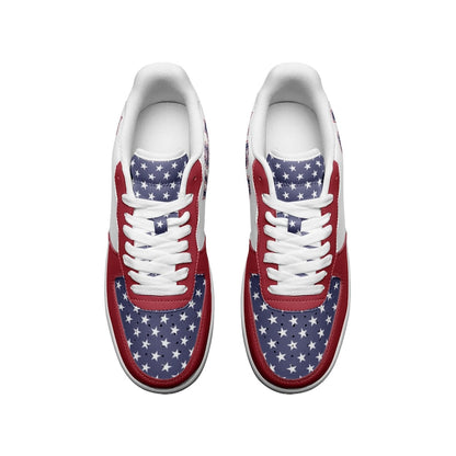[HOT DEAL] NEW CUSTOMIZED PATRIOTIC AMERICAN FLAG AIR FORCE 1 SHOES