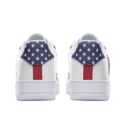 [HOT DEAL] NEW CUSTOMIZED PATRIOTIC AMERICAN FLAG AIR FORCE 1 SHOES
