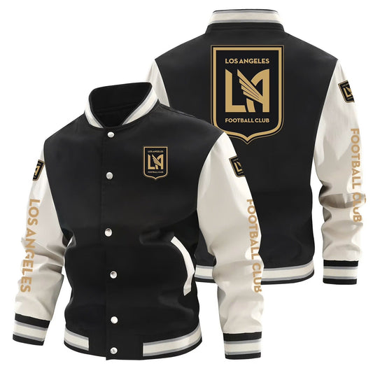 USA Sports Varsity Jacket - American Soccer Fan Baseball Jacket
