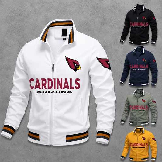 [SPECIAL OFFER] NEW CUSTOMIZED NFL20 ARC ARIZONA CARDINALS MULTICOLOR MEN'S CASUAL JACKET