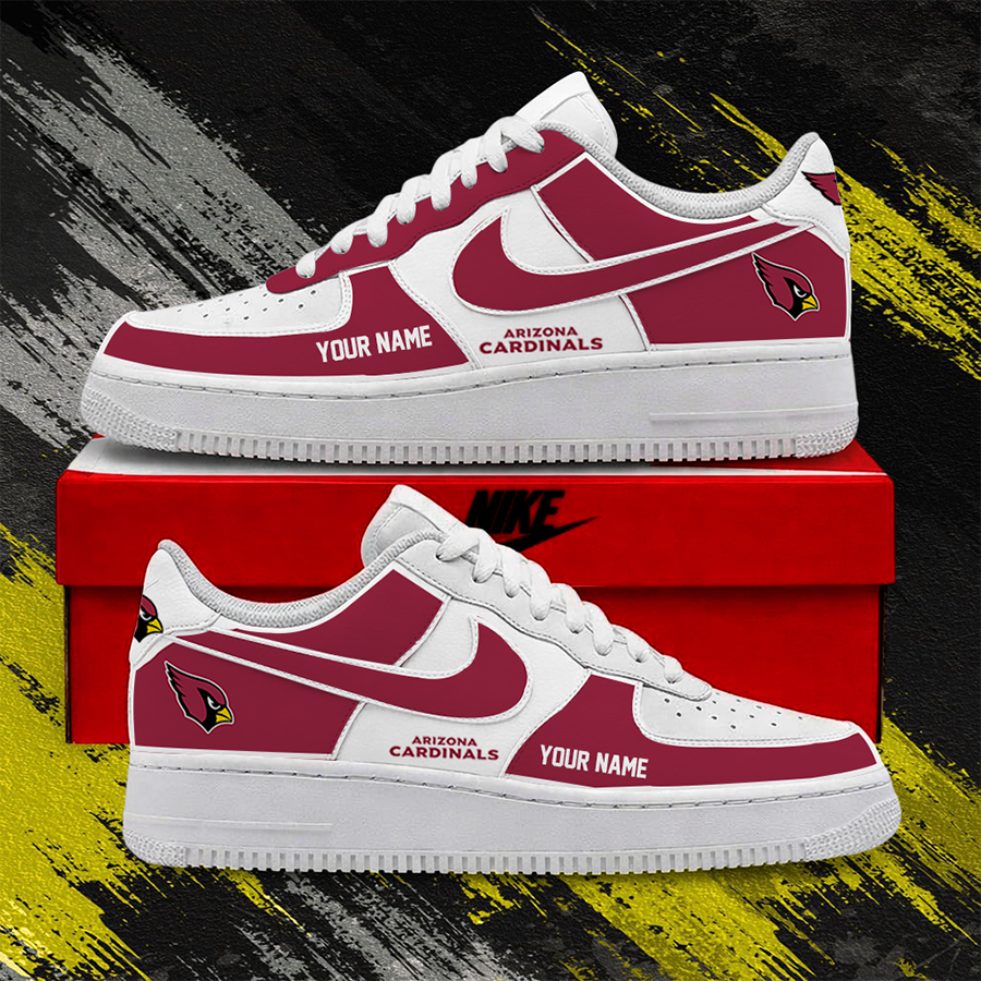 [SPECIAL OFFER] NEW CUSTOMIZED NFL20 ARC ARIZONA CARDINALS AF1 SHOES