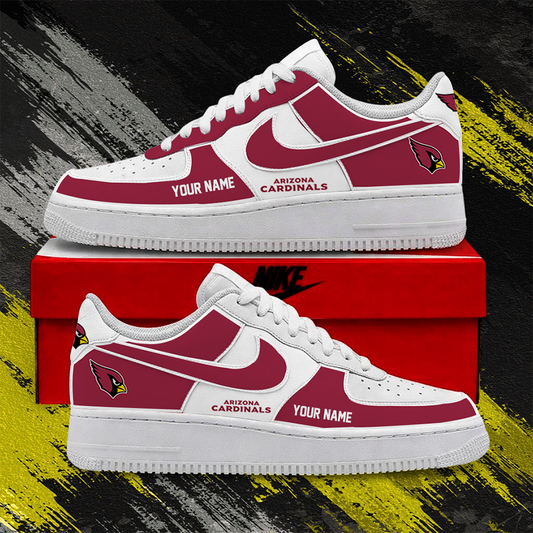 [SPECIAL OFFER] NEW CUSTOMIZED NFL20 ARC ARIZONA CARDINALS AF1 SHOES