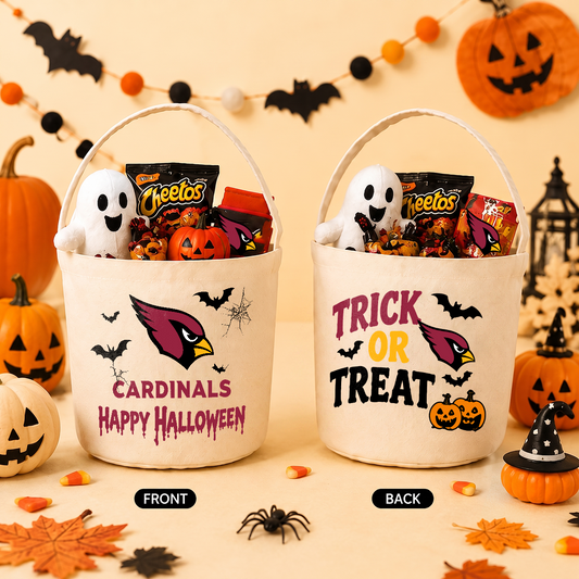 [SPECIAL OFFER] NEW CUSTOMIZED NFL20 ARC ARIZONA CARDINALS HALLOWEEN BASKET