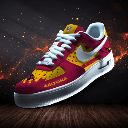 LIMITED EDITION - NEW CUSTOMIZED NFL20 ARC ARIZONA CARDINALS AF1 SNEAKERS