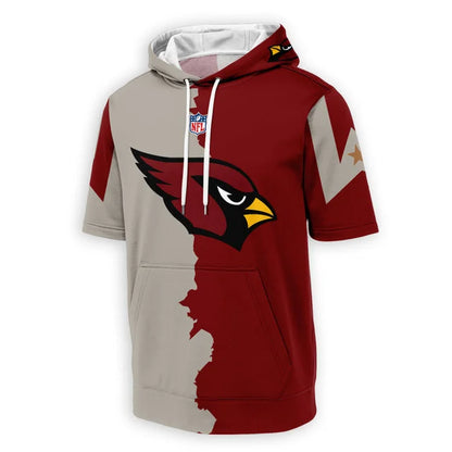 [SPECIAL OFFER] NEW CUSTOMIZED NFL20 ARC ARIZONA CARDINALS SHORT SLEEVE HOODIE T-SHIRT
