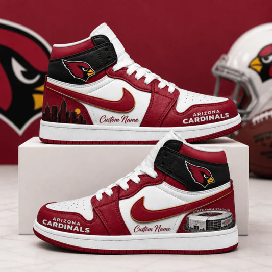 [SPECIAL OFFER] NEW CUSTOMIZED NFL20 ARC ARIZONA CARDINALS AIR JORDAN 1