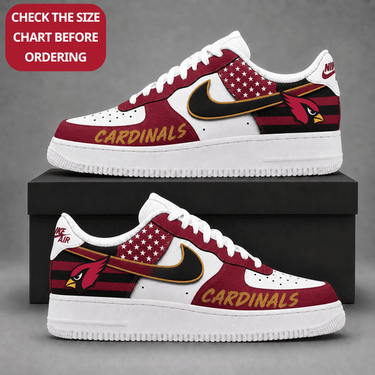 [SPECIAL OFFER] NEW CUSTOMIZED NFL20 ARC ARIZONA CARDINALS AF1 SHOES