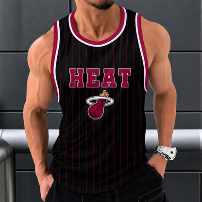 [HOT DEAL] NEW CUSTOMIZED NBA20 MHE MIAMI HEAT UNISEX TANK TOP