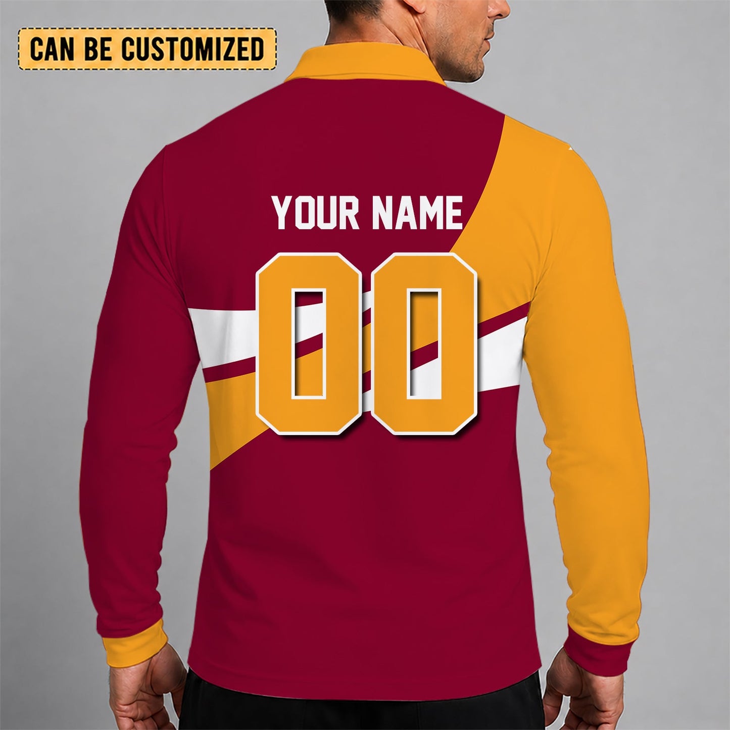 [HOT DEAL] NEW CUSTOMIZED NBA20 MHE MIAMI HEAT MEN LONG SLEEVE POLO