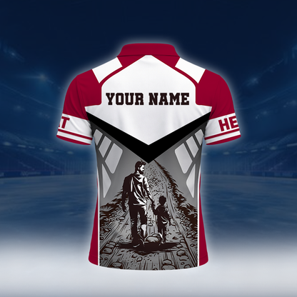 [HOT DEAL] NEW CUSTOMIZED NBA20 MHE MIAMI HEAT POLO SHIRT