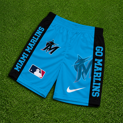 [FLASH SALE] NEW PREMIUM MLB20 MMS MIAMI MARLINS SHORT PANTS