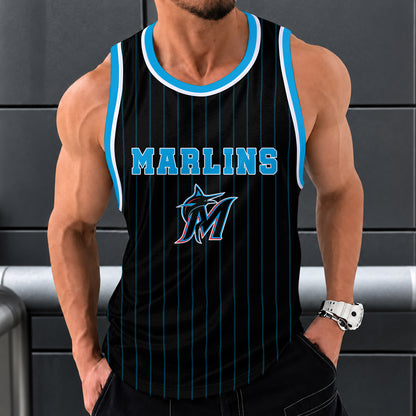 [FLASH SALE] NEW CUSTOMIZED MLB20 MMS MIAMI MARLINS UNISEX TANK TOP
