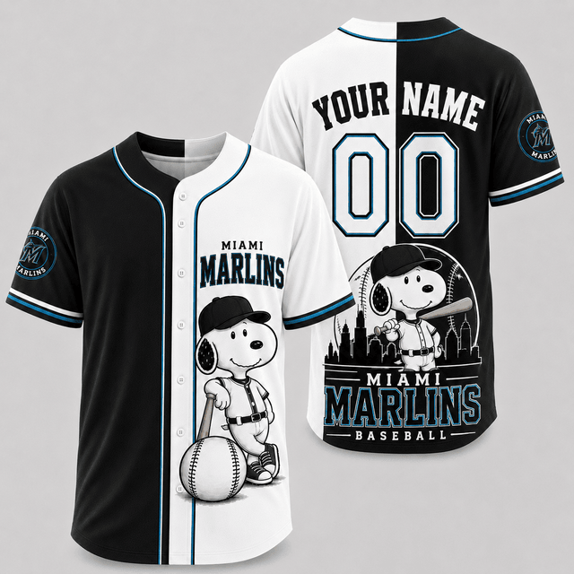 [FLASH SALE] NEW CUSTOMIZED MLB20 MMS MIAMI MARLINS BASEBALL JERSEY