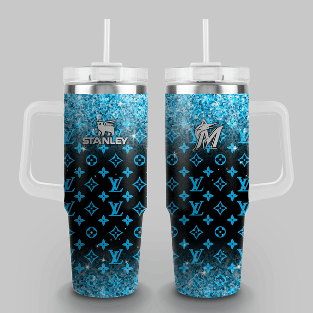 [FLASH SALE] NEW CUSTOMIZED MLB20 MMS MIAMI MARLINS 40OZ TUMBLER