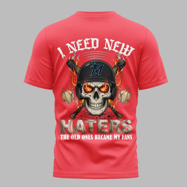 [FLASH SALE] NEW CUSTOMIZED MLB20 MMS MIAMI MARLINS MUTICOLOR T-SHIRT