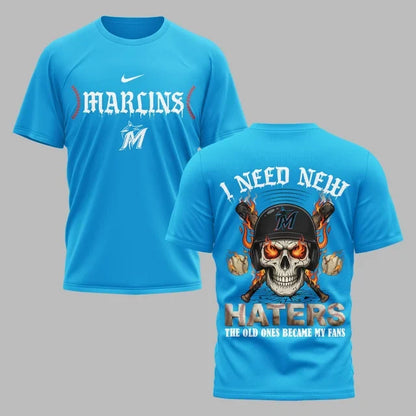 [FLASH SALE] NEW CUSTOMIZED MLB20 MMS MIAMI MARLINS MUTICOLOR T-SHIRT