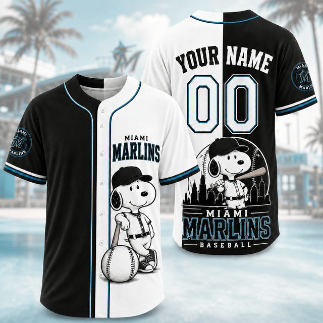 [FLASH SALE] NEW CUSTOMIZED MLB20 MMS MIAMI MARLINS BASEBALL JERSEY