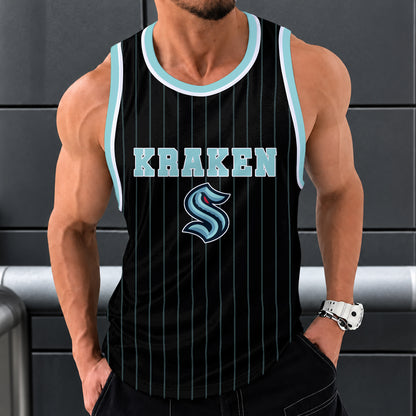 [SUPER SALE] NEW CUSTOMIZED NHL20 STK SEATTLE KRAKEN UNISEX TANK TOP