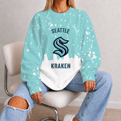 [SUPER SALE] NEW CUSTOMIZED NHL20 STK SEATTLE KRAKEN UNISEX SWEATSHIRT
