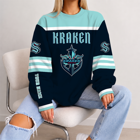 [SUPER SALE] NEW CUSTOMIZED NHL20 STK SEATTLE KRAKEN UNISEX SWEATSHIRT