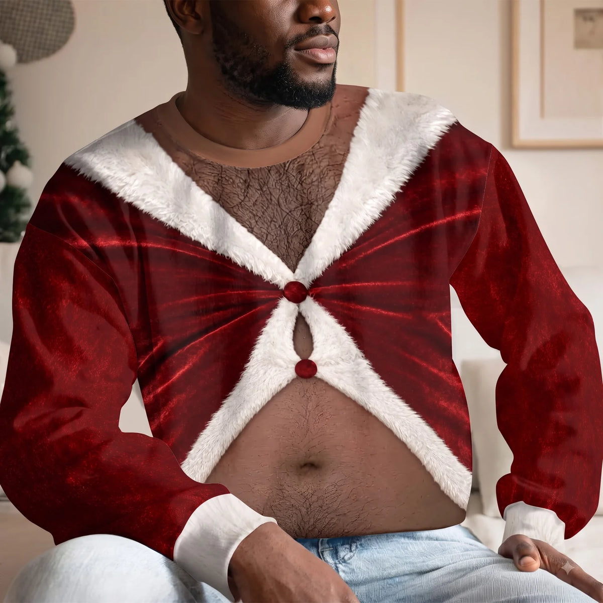 LIMITED EDITION - NEW CUSTOMIZED FUNNY CHRISTMAS UNISEX SWEATSHIRT