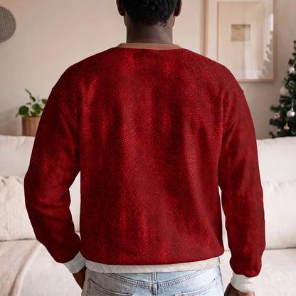 LIMITED EDITION - NEW CUSTOMIZED FUNNY CHRISTMAS UNISEX SWEATSHIRT