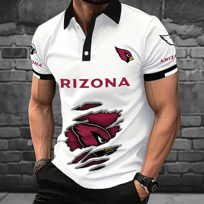 [SPECIAL OFFER] NEW CUSTOMIZED NFL20 ARC ARIZONA CARDINALS POLO SHIRT