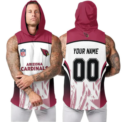 [SPECIAL OFFER] NEW CUSTOMIZED NFL20 ARC ARIZONA CARDINALS HOODED TANK TOP