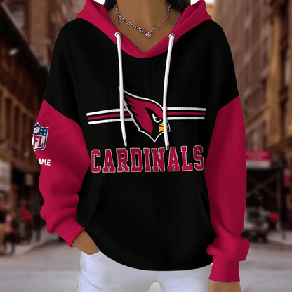 [SPECIAL OFFER] NEW CUSTOMIZED NFL20 ARC ARIZONA CARDINALS RIBBED HOODIE & SWEATSHIRT