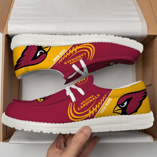 [SPECIAL OFFER] NEW CUSTOMIZED NFL20 ARC ARIZONA CARDINALS LOAFER SHOES