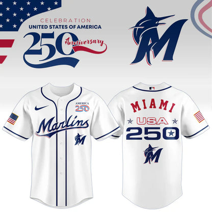 [FLASH SALE] NEW CUSTOMIZED MLB20 MMS MIAMI MARLINS BASEBALL JERSEY