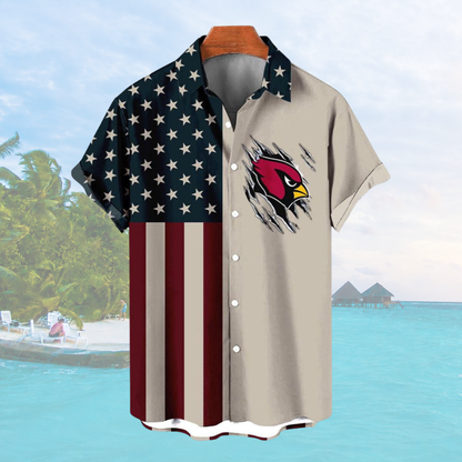 [SPECIAL OFFER] NEW CUSTOMIZED NFL20 ARC ARIZONA CARDINALS PATRIOTIC 250 USA HAWAIIAN SHIRT
