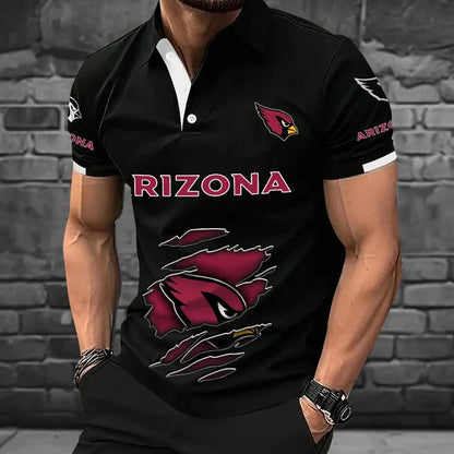 [SPECIAL OFFER] NEW CUSTOMIZED NFL20 ARC ARIZONA CARDINALS POLO SHIRT