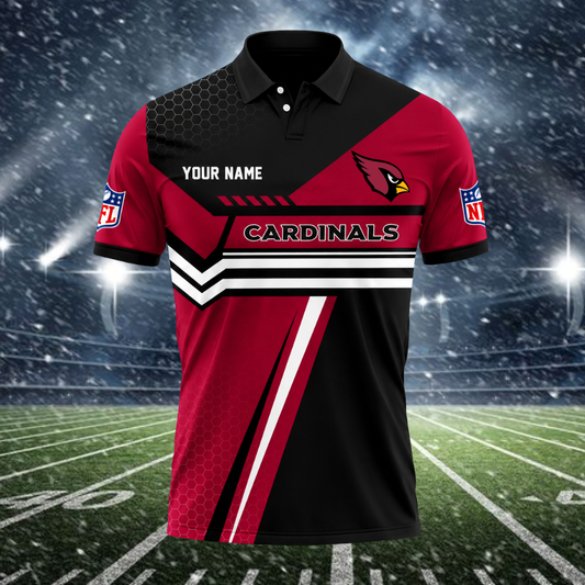 [SPECIAL OFFER] NEW CUSTOMIZED NFL20 ARC ARIZONA CARDINALS POLO SHIRT