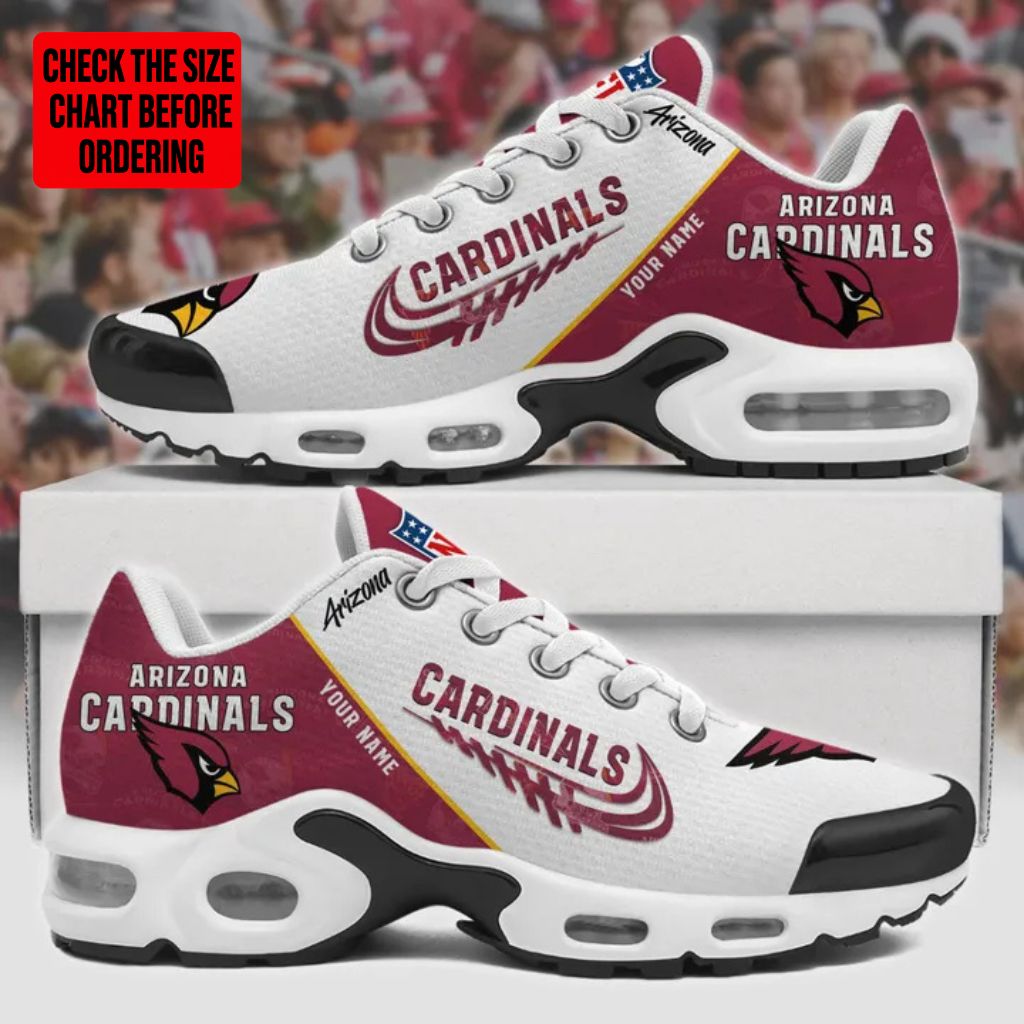 [SPECIAL OFFER] NEW CUSTOMIZED NFL20 ARC ARIZONA CARDINALS AIR MAX PLUS SNEAKERS