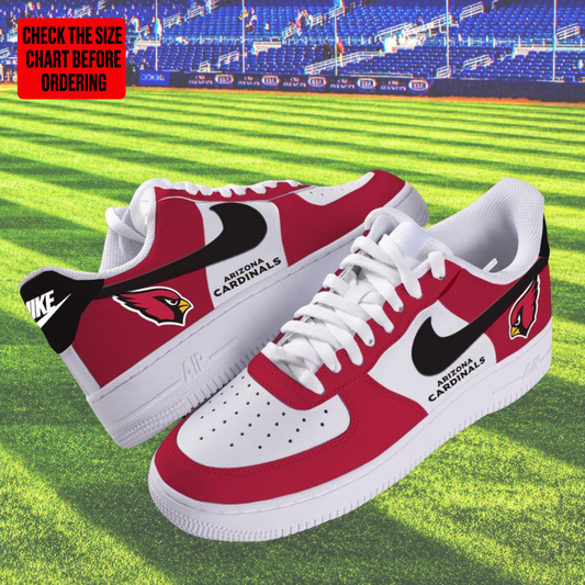 [SPECIAL OFFER] NEW CUSTOMIZED NFL20 ARC ARIZONA CARDINALS AF1 SHOES