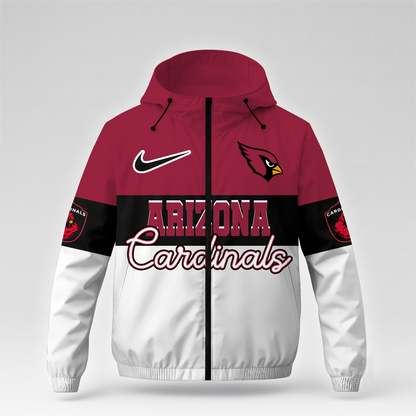 [SPECIAL OFFER] NEW CUSTOMIZED NFL20 ARC ARIZONA CARDINALS WINDBREAKER JACKET